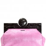 Малка тумбеста розова чанта Viktor and Rolf за Пролет-Лято 2012