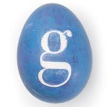 Великденско яйце със стикер g
