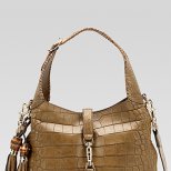 Голяма чанта сегментирана кожа Gucci Есен-Зима 2011
