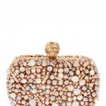 Малка чанта с перли и мъниста Alexander McQueen Пролет 2012