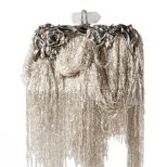 Вечерна чанта Marchesa с декоративни висящи елементи пролет 2012