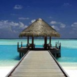 Анантара Дигу Ризорт, Малдиви - беседка над водата