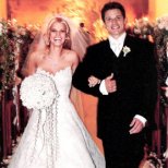 Джесика Симпсън на своята сватба с бившия й съпруг