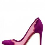 Елегантни обувки в розово и лилаво Rupert Sanderson пролет-лято 2012