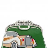 Малка зелена чанта с кола Prada Пролет-Лято 2012