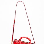 Червена кожена чанта малка с два вида дръжки Loewe Есен-Зима 2011