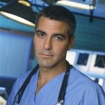 Джордж Клуни в ролята на д-р Рос от сериала Спешно отделение