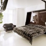 модерен апартамент в Русия - спалня