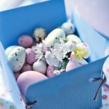 Декоративна кутийка с яйца за Великден