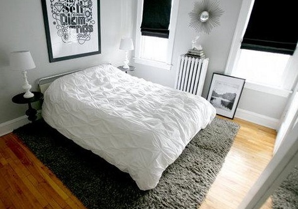малка модерна спалня