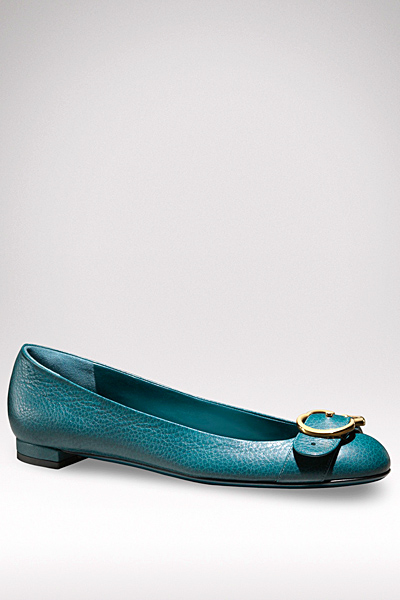 Равни сини обувки Gucci Есен-Зима 2011