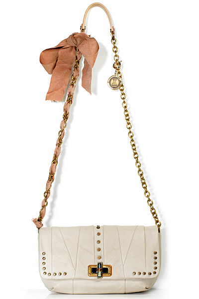 Малка нежна чанта в бяло Lanvin Пролет-Лято 2012