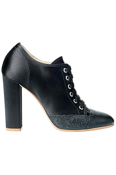Черни затворени обувки с връзки Etro Пролет-Лято 2012