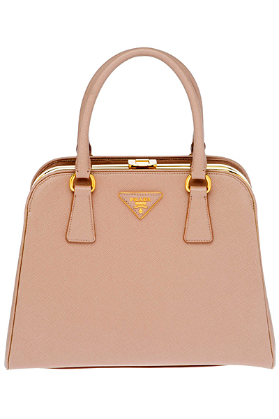 Чанта куфарче бледо розова Prada Пролет-Лято 2012