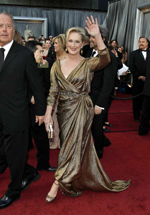 Мерил Стрийп в блестяща рокля Lanvin Оскари 2012