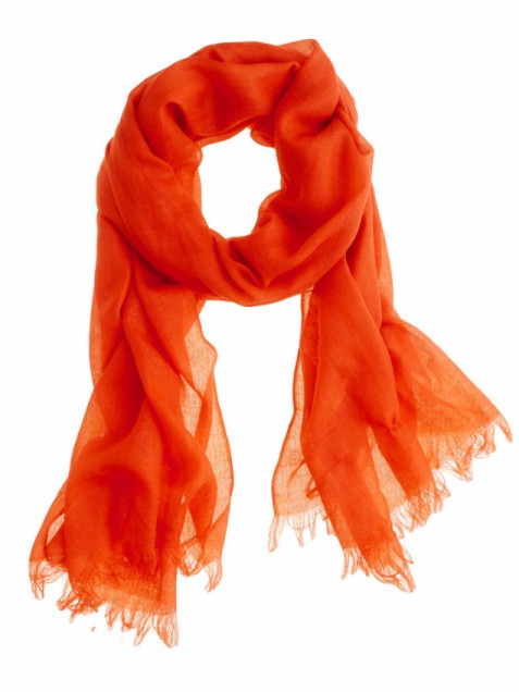 Оранжев шал