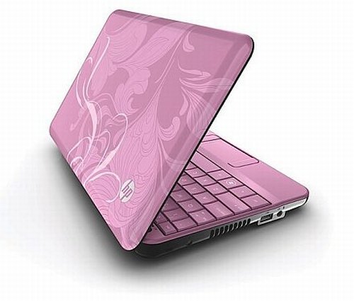 Розов нетбук HP mini pink 110-116 EA