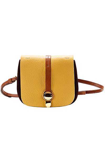 Малка жълта чанта тип пощальон Furla Пролет-Лято 2012