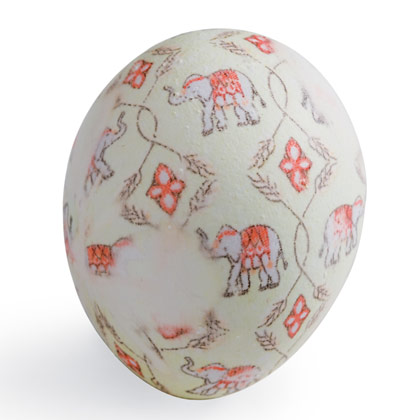 Великденско яйце с принт