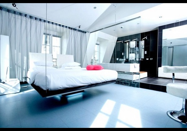 модерна спалня минималистичен стил