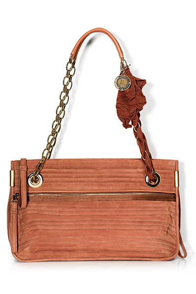 Малка правоъгълна чанта в нежно бежово Lanvin Пролет-Лято 2012