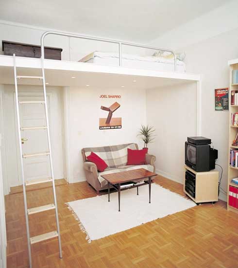 Компактен интерир за малък апартамент