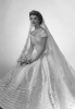 Емблематичната Джаки Кенеди на сватбата си през 1953 с Джон Ф. Кенеди
