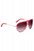 Слънчеви очила червено и бяло райе Dior Пролет-Лято 2012