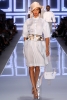 Бледо сива рокля с копчета Dior Пролет-Лято 2012