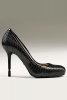 Обувки на висок ток черни от кожа Alberto Guardiani Есен-Зима 2011