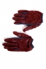 къси ръкавици с ефектна мъхеста повърхност Louis Vuitton есен-зима 2011