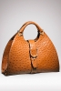 Чанта светло кафява кожа твърда Gucci Есен-Зима 2011
