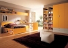 Детска стая за момиче с мебели в жълто