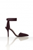 Тъмно лилави елегантни обувки изрязани от Alexander Wang пролет-лято 2012