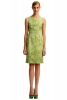 Стилна рокля в зелено Ваканционна колекция Peter Som 2012