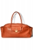 Средна чанта с къси дръжки от кафява кожа Lanvin Пролет-Лято 2012
