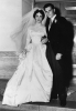Елизабет Тейлър на първата (от общо 7) си сватба с Конрад Хилтън