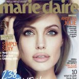 Анджелина Джоли за Marie Claire US януари 2012