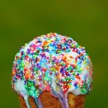 Сладолед с хрупкави пръчици глазура