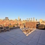 мезонет в Ню Йорк - тераса на покрива