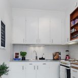 Малък едностаен апартамент- кухненски кът