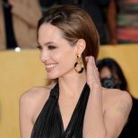 Анджелина Джоли на наградите на телевизионните актьори 2012