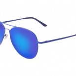 Авиаторски слънчеви очила със сини стъкла