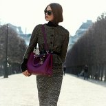 Дълга пола с късо сако с колан Dior Предесенна колекция 2012