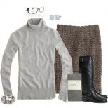 Стайлинг за студен зимен ден зима 2012