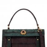 зелена чанта на Yves Saint Laurent 2012