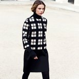 Права пола и сако на квадрати Dior Предесенна колекция 2012