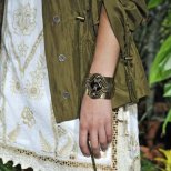 Твърда и широка месингова гривна Candela 2012