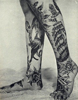 Комплекс от татуировки по краката