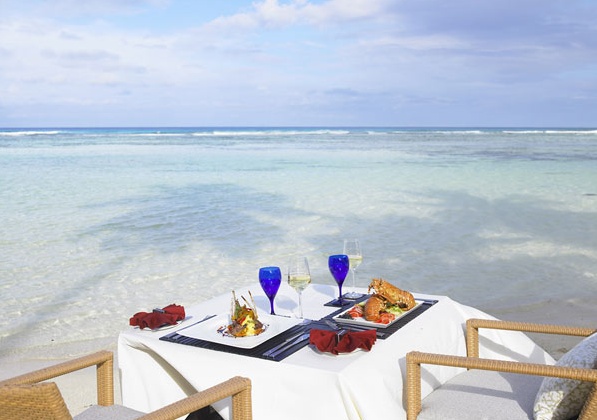 5-звездно вдъхновение на Сейшелите - вечеря на плажа